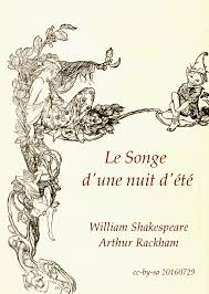 William Shakespeare – le Songe d’une nuit d’été  : Thésée, tyran d'Athènes, impose à Hermia, qui aime Lysandre, d'épouser Démétrius. Si elle refuse, elle risque la mort ou le cloître. 