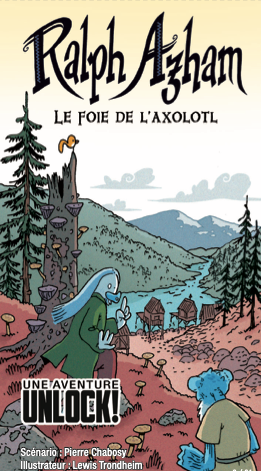 JOUER: Space Cowboys: De Lewis Trondheim, « Ralph Azham, le foie de l’axolotl » est désormais à votre disposition en print-and-play.