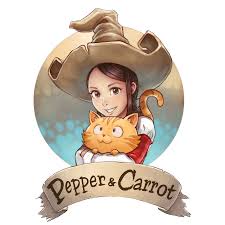 David Revoy - Pepper & Carrot : Au sein du monde merveilleux de Hereva, la jeune Pepper vit avec son chat Carrot dans une petite maison au fin fond de la forêt de Bout-un-Cureuil.