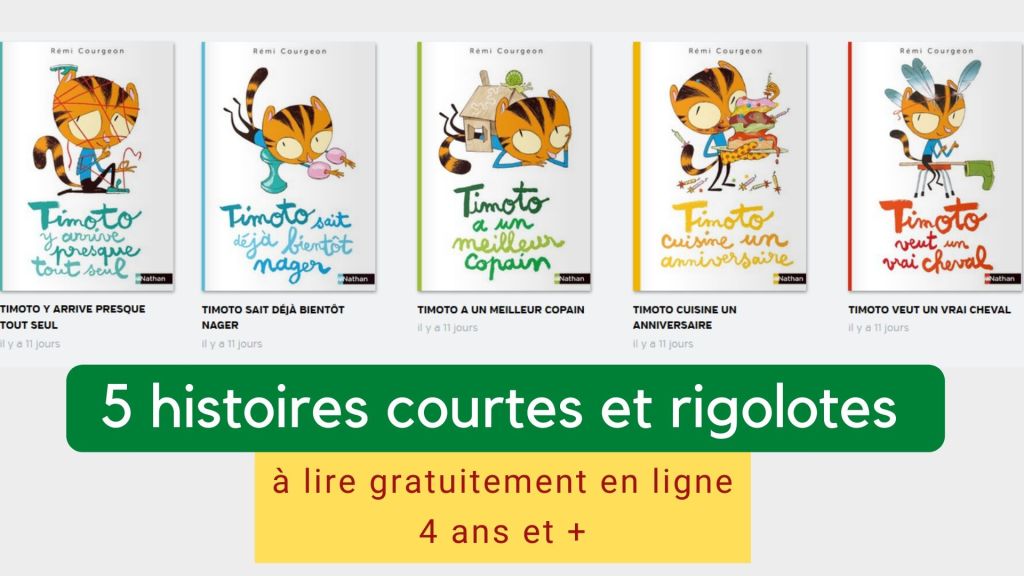 LIRE : Histoires courtes : 5 histoires courtes et rigolotes à lire gratuitement en ligne (4 ans et +)