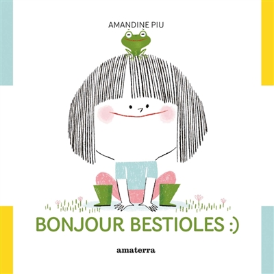 Sur chaque double page se trouvent un animal et un enfant, dans la même position, accompagnés d'une phrase poétique pour décrire l'action des deux êtres. ©Electre 2024