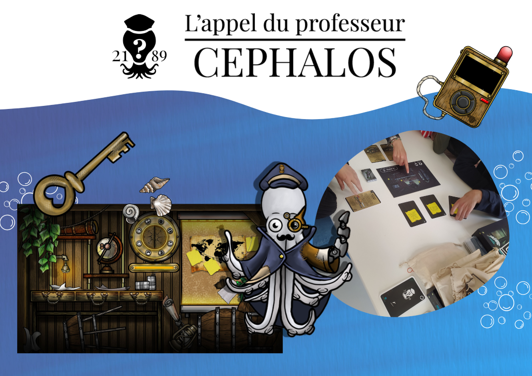 Escape Game « 2189 : l'appel du professeur Céphalos » | 