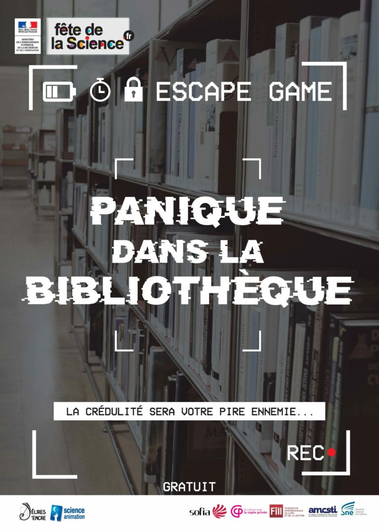 Escape game : Panique à la bibliothèque | 