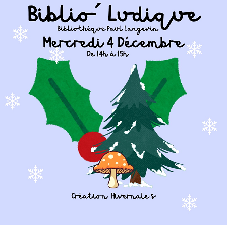 Les mercredis biblio' ludiques ! | 