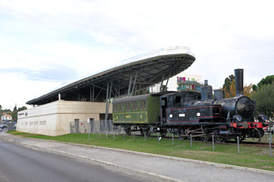 Le célèbre train qui reliait Montpellier à Palavas.